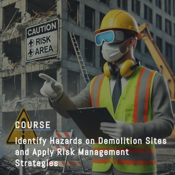 CPCCDE3016 - Identify hazards on demolition sites and apply risk management strategies